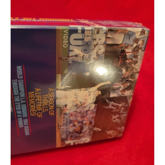 World Champion L.A. Dodgers 1988 Season Through the Eyes of a Winner VHS New CBS - Picture 5 of 6